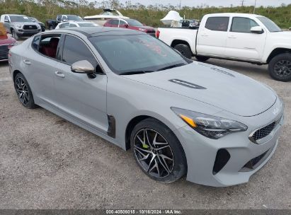 2022 KIA STINGER GT-LINE Silver  Gasoline KNAE35LD0N6118270 photo #1