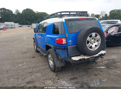 2007 TOYOTA FJ CRUISER Blue  Gasoline JTEZU11F070008691 photo #4