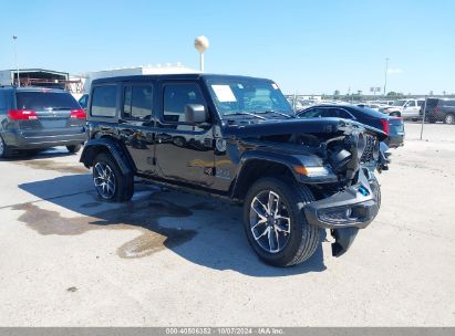 2024 JEEP WRANGLER 4XE SPORT S 4XE Black  Hybrid 1C4RJXN61RW213429 photo #1