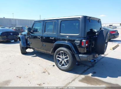 2024 JEEP WRANGLER 4XE SPORT S 4XE Black  Hybrid 1C4RJXN61RW213429 photo #4