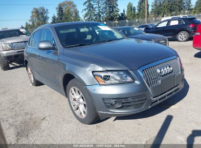 2012 AUDI Q5 2.0T PREMIUM Gray  Gasoline WA1LFAFP7CA078807 photo #1