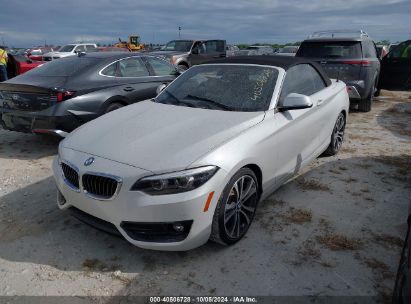 2018 BMW 230I White  Gasoline WBA2M7C56JVD51576 photo #3