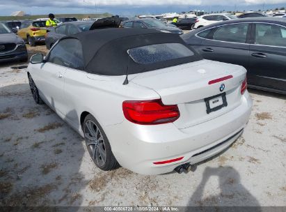 2018 BMW 230I White  Gasoline WBA2M7C56JVD51576 photo #4