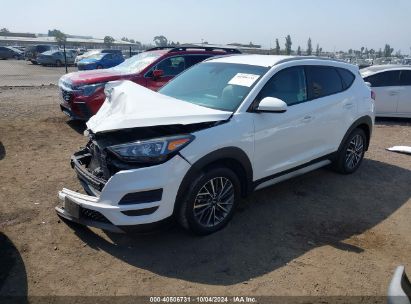 2020 HYUNDAI TUCSON SEL White  Gasoline KM8J33AL5LU143136 photo #3