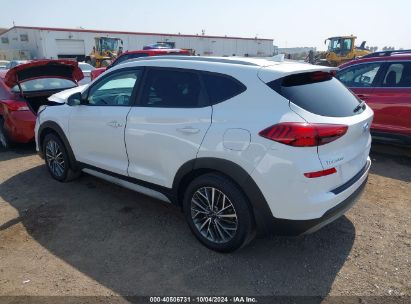 2020 HYUNDAI TUCSON SEL White  Gasoline KM8J33AL5LU143136 photo #4