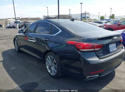 2018 GENESIS G80 3.8 Black  Gasoline KMHGN4JE5JU269585 photo #4