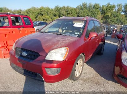 2007 KIA RONDO LX Orange  Gasoline KNAFG525377094708 photo #3