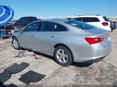 2021 CHEVROLET MALIBU FWD LS Gray  Gasoline 1G1ZB5ST8MF086885 photo #4