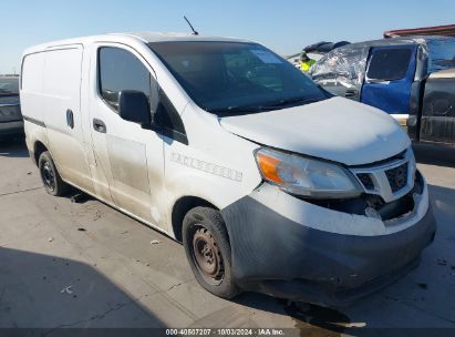 2015 NISSAN NV200 S White  Gasoline 3N6CM0KN6FK695934 photo #1