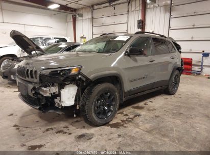 2022 JEEP CHEROKEE X 4X4 Gray  Flexible Fuel 1C4PJMCX5ND526250 photo #3