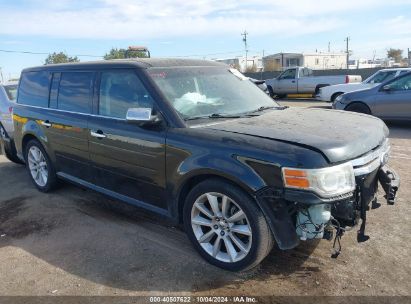 2011 FORD FLEX LIMITED Black  Gasoline 2FMHK6DT6BBD25110 photo #1