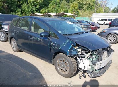 2017 TOYOTA PRIUS V THREE Dark Blue  Hybrid JTDZN3EU8HJ062838 photo #1