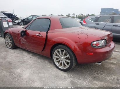 2008 MAZDA MX-5 GRAND TOURING Burgundy  Gasoline JM1NC26FX80141299 photo #4