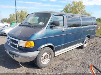 1999 DODGE RAM WAGON 3500 Green  Gasoline 2B5WB35Z5XK559140 photo #3