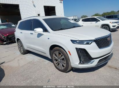 2021 CADILLAC XT6 AWD PREMIUM LUXURY White  Gasoline 1GYKPDRS7MZ112547 photo #1