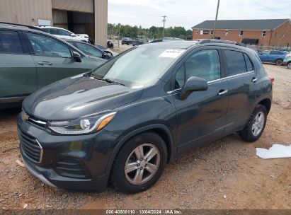 2019 CHEVROLET TRAX LT Gray  Gasoline 3GNCJNSB2GL204244 photo #3