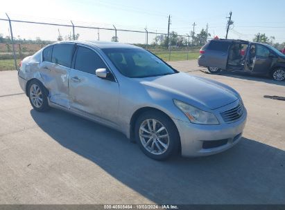 2009 INFINITI G37 JOURNEY Silver  Gasoline JNKCV61E89M307254 photo #1