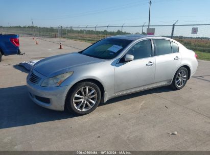 2009 INFINITI G37 JOURNEY Silver  Gasoline JNKCV61E89M307254 photo #3