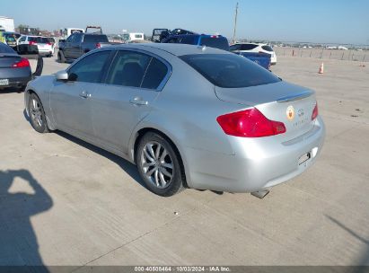 2009 INFINITI G37 JOURNEY Silver  Gasoline JNKCV61E89M307254 photo #4