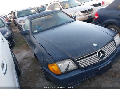 1992 MERCEDES-BENZ 500 SL Blue  Gasoline WDBFA66E0NF054236 photo #1