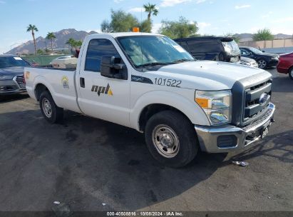 2015 FORD F-250 XL White  Gasoline 1FTBF2A69FEC81832 photo #1