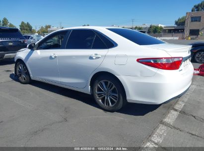 2016 TOYOTA CAMRY SE White  Gasoline 4T1BF1FK9GU508102 photo #4