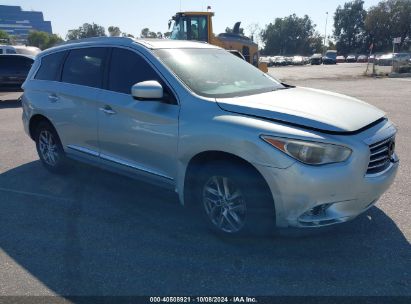 2013 INFINITI JX35 Light Blue  Gasoline 5N1AL0MNXDC352519 photo #1