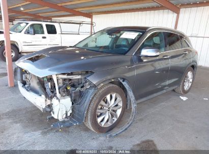 2019 INFINITI QX50 LUXE Gray  Gasoline 3PCAJ5M13KF139853 photo #3