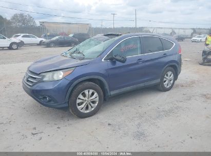 2013 HONDA CR-V EX Blue  Gasoline 2HKRM4H55DH678206 photo #3