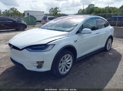 2017 TESLA MODEL X 100D/75D/90D White  Electric 5YJXCDE23HF044644 photo #3