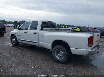 2006 DODGE RAM 3500 SLT/SPORT White  Diesel 3D7ML48C06G211966 photo #4