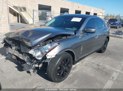 2011 INFINITI EX35 JOURNEY Gray  Gasoline JN1AJ0HP6BM801243 photo #3