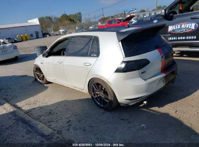 2016 VOLKSWAGEN GOLF GTI SE W/PERFORMANCE PACKAGE 4-DOOR White  Gasoline 3VW547AU6GM069476 photo #4