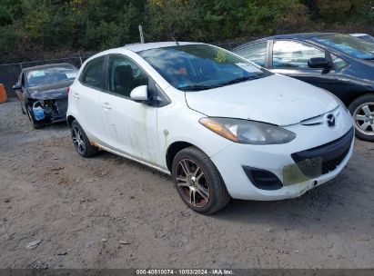 2011 MAZDA MAZDA2 SPORT White  Gasoline JM1DE1HZ8B0118974 photo #1