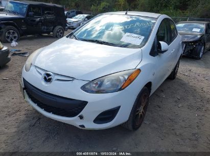 2011 MAZDA MAZDA2 SPORT White  Gasoline JM1DE1HZ8B0118974 photo #3