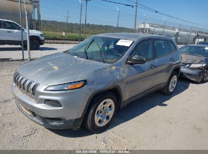 2015 JEEP CHEROKEE SPORT Gray  Gasoline 1C4PJMAB6FW514105 photo #3