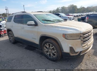 2021 GMC ACADIA FWD SLE White  Gasoline 1GKKNKLA1MZ143684 photo #1