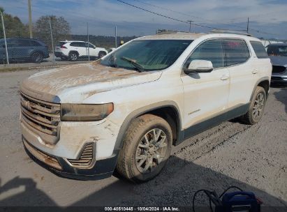 2021 GMC ACADIA FWD SLE White  Gasoline 1GKKNKLA1MZ143684 photo #3