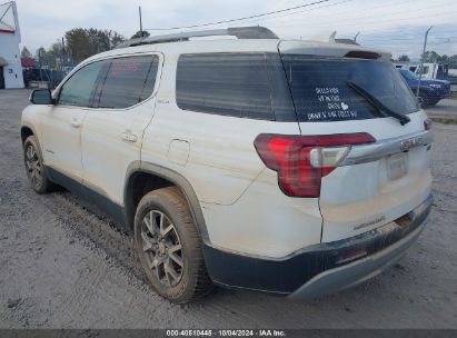 2021 GMC ACADIA FWD SLE White  Gasoline 1GKKNKLA1MZ143684 photo #4