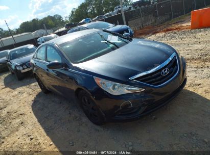 2013 HYUNDAI SONATA GLS Black  Gasoline 5NPEB4AC7DH562891 photo #1