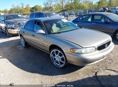 2001 BUICK CENTURY CUSTOM Gold  Gasoline 2G4WS52J211335575 photo #1