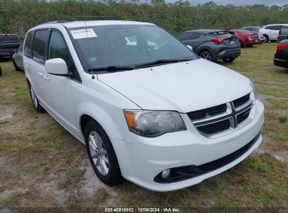 2018 DODGE GRAND CARAVAN SXT White  Flexible Fuel 2C4RDGCG9JR216353 photo #1