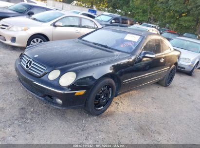 2003 MERCEDES-BENZ CL 500 Black  Gasoline WDBPJ75J83A037221 photo #3