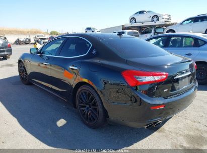 2014 MASERATI GHIBLI S Q4 Black  Gasoline ZAM57RTA8E1087508 photo #4