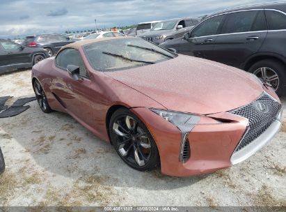 2024 LEXUS LC 500 Gold  Gasoline JTHMPAAY9RA109005 photo #1