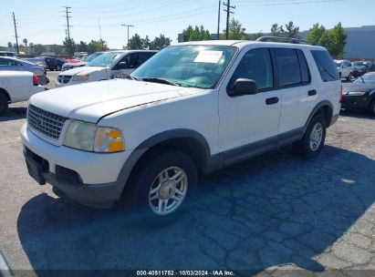 2003 FORD EXPLORER NBX/XLT White  Flexible Fuel 1FMZU63K53UC17077 photo #3