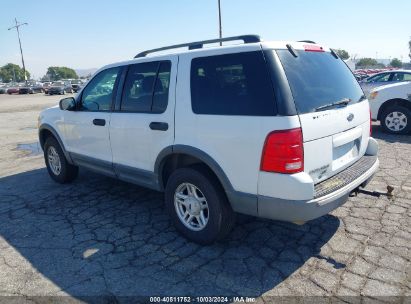 2003 FORD EXPLORER NBX/XLT White  Flexible Fuel 1FMZU63K53UC17077 photo #4