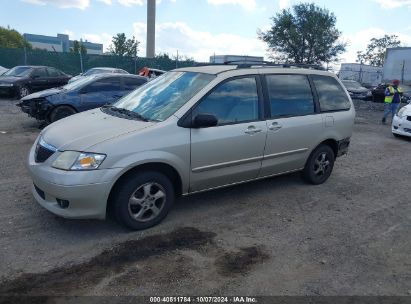 2002 MAZDA MPV ES/LX Gold  Gasoline JM3LW28A420306746 photo #3