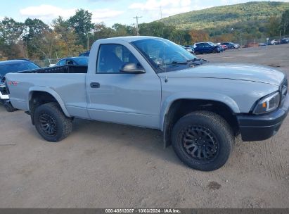 2004 DODGE DAKOTA Gray  Gasoline 1D7GG16K54S618326 photo #1