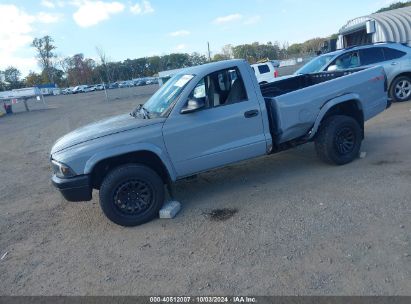 2004 DODGE DAKOTA Gray  Gasoline 1D7GG16K54S618326 photo #3